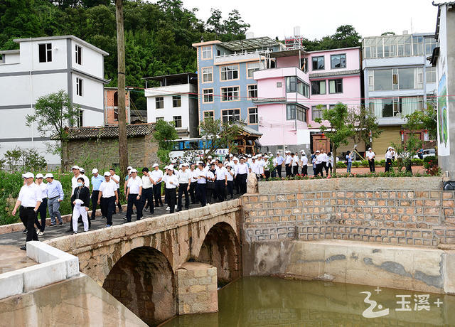 2022年7月，市委市政府重点项目现场观摩活动走进华宁县宁州街道沙果村。曾永洪摄.jpg